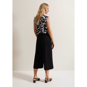 Phase Eight Lori Black Ponte Culottes